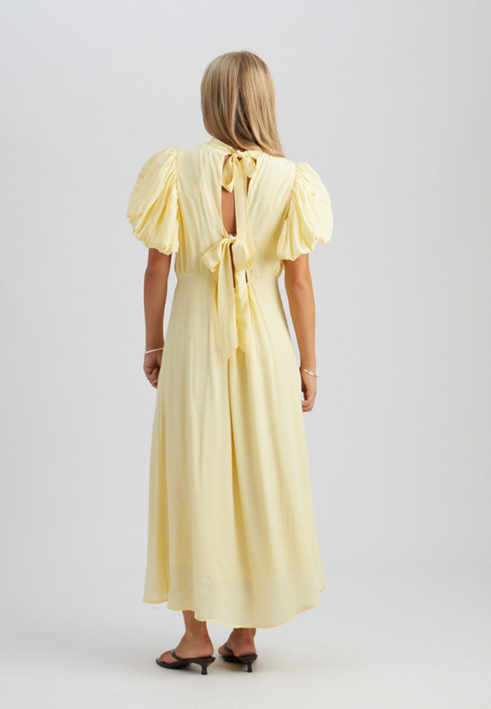 Minus MSAlicia Midi Dress Dress 1004 Soft Yellow