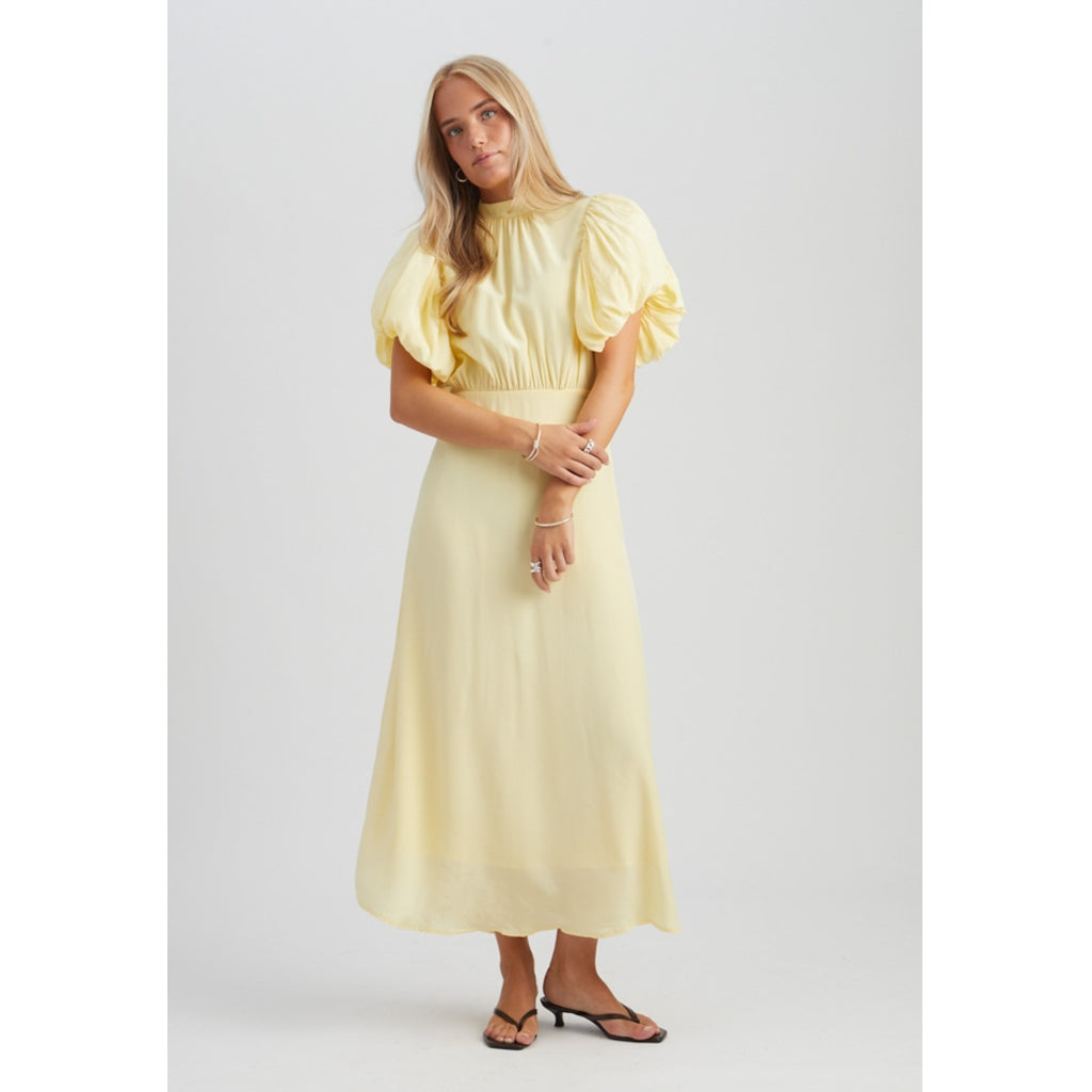 Minus MSAlicia Midi Dress Dress 1004 Soft Yellow