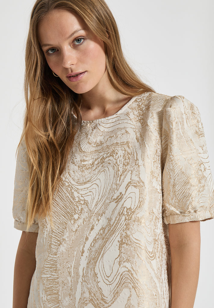 Minus MSAlika Blouse Blouse 348 Medal Gold