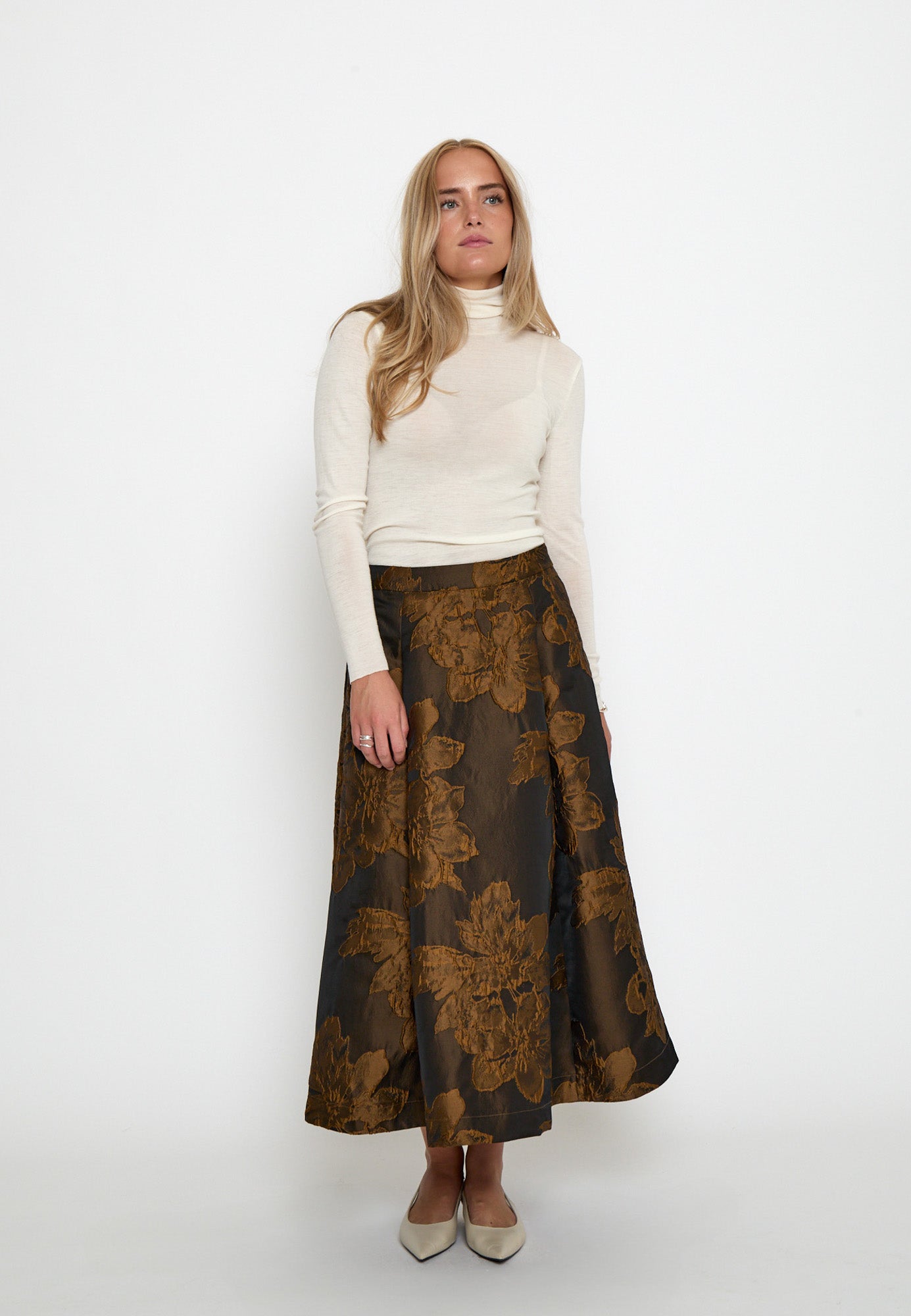 Minus MSAndie Midi Skirt Skirt 3681 Tiramisu