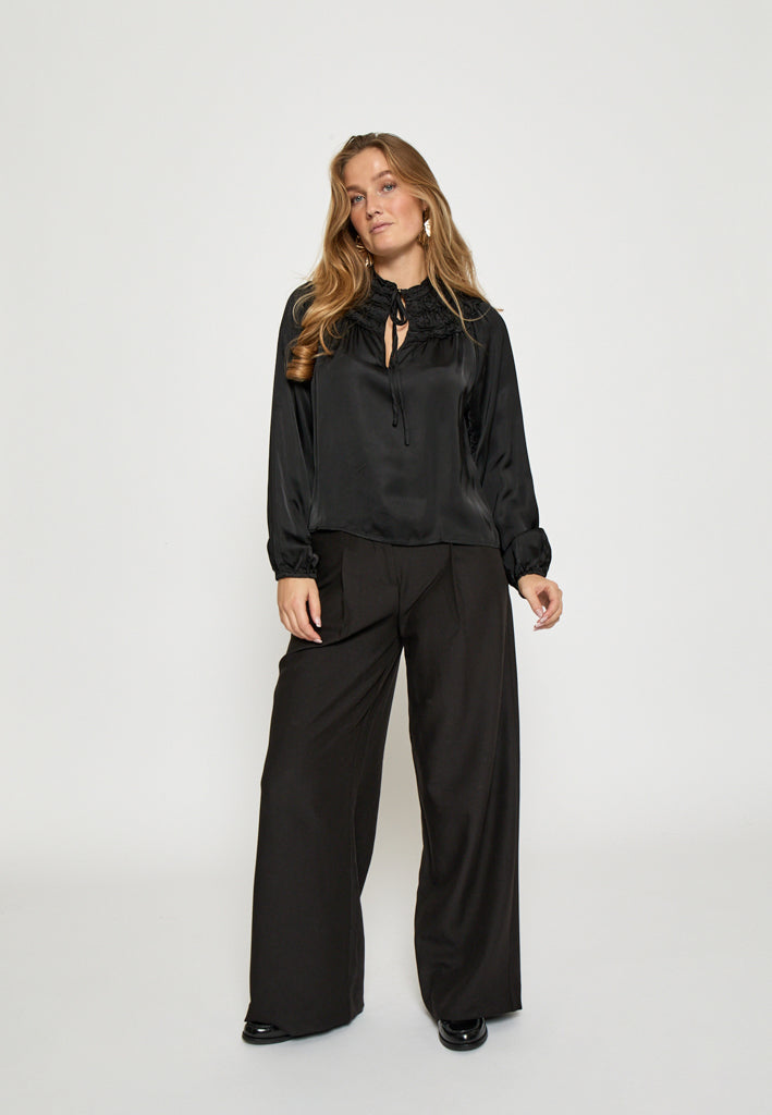 Minus MSAnnaSofie Blouse Blouse 100 Black