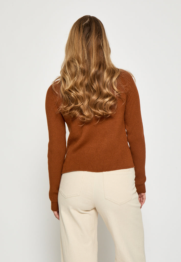 Minus MSAva Knit Turtleneck Pullover 5351 Glazed Ginger