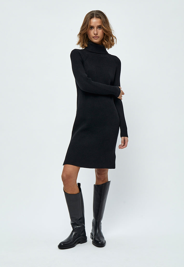 Minus MSAva Knit Turtleneck Dress Dress 9000 Black