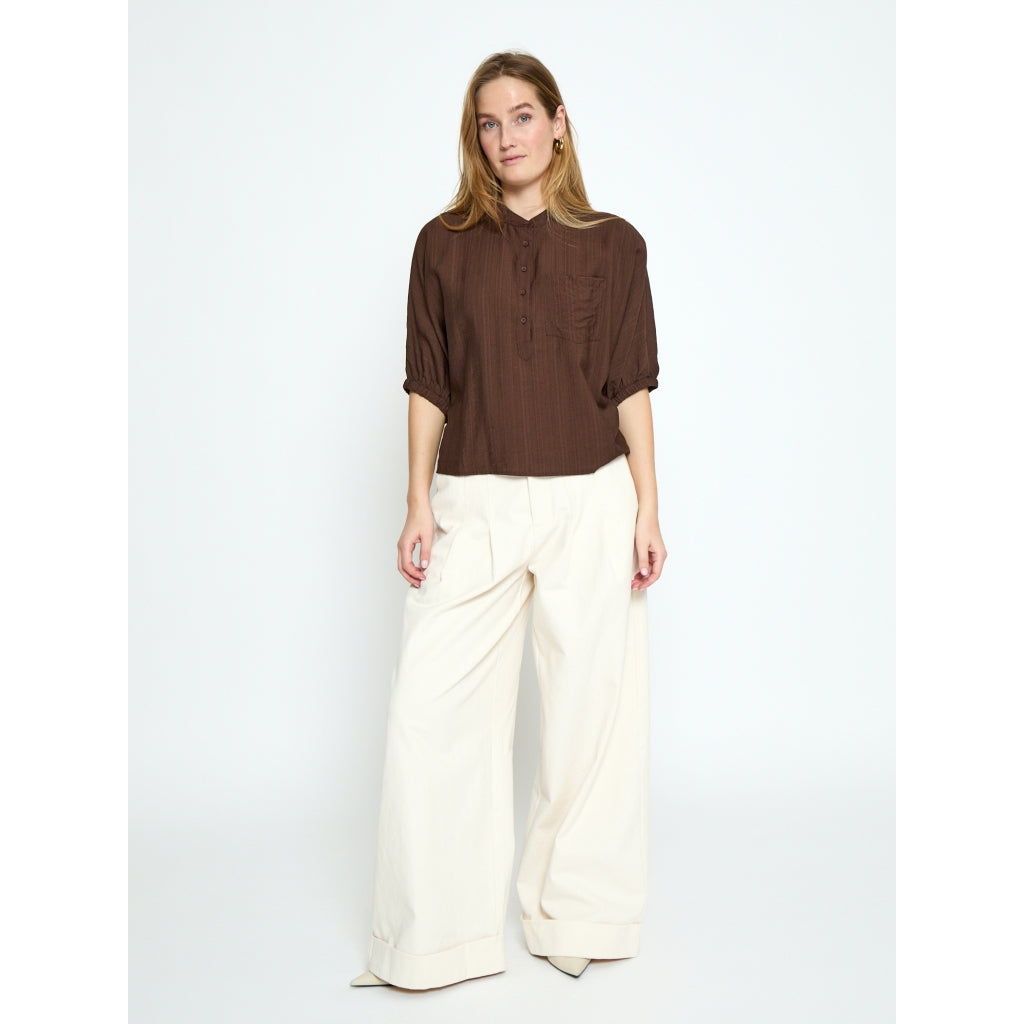 Minus MSBarbara Blouse Blouse 5065 Chestnut