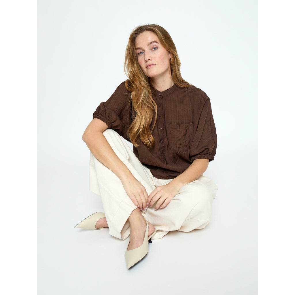 Minus MSBarbara Blouse Blouse 5065 Chestnut