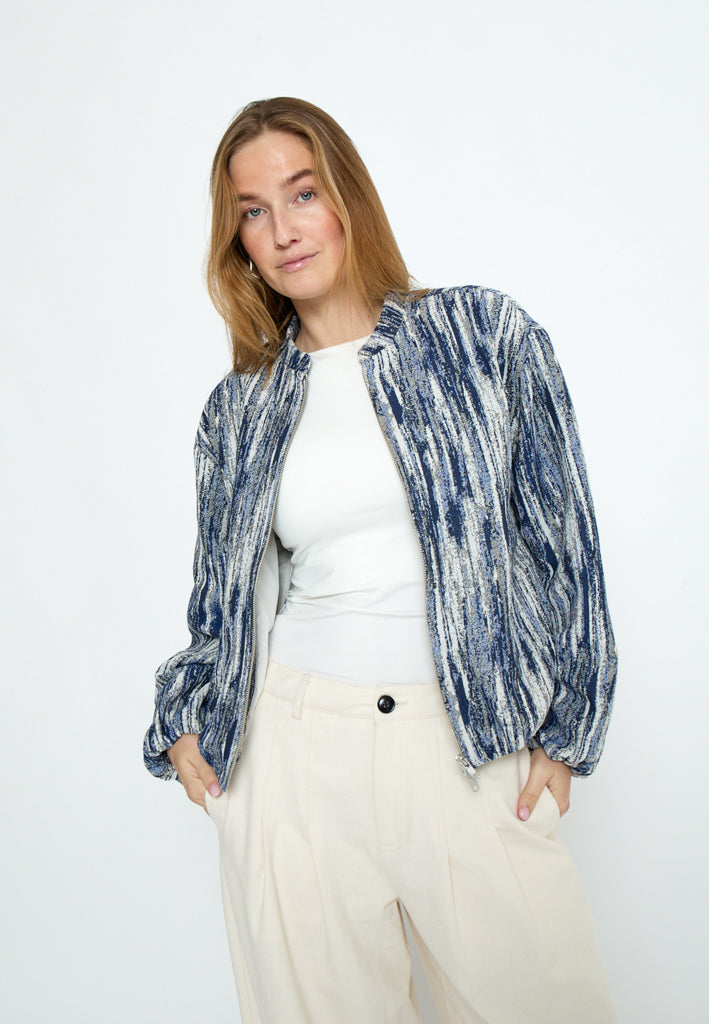 Minus MSBessa Short Jacket Jacket 1905 Bright Cobalt Blue