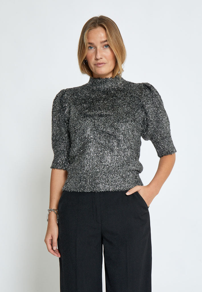 Minus MSBritney Knit T-shirt T-Shirt 133 Silver