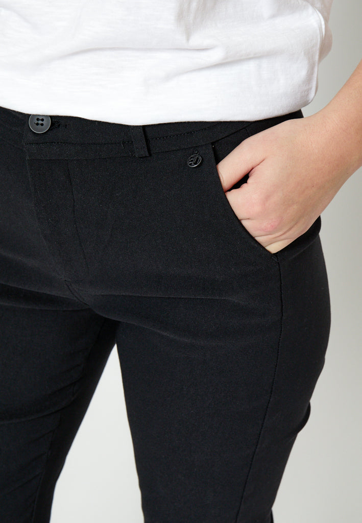 Minus MSCarma MW Flared Pants Pant 100 Black