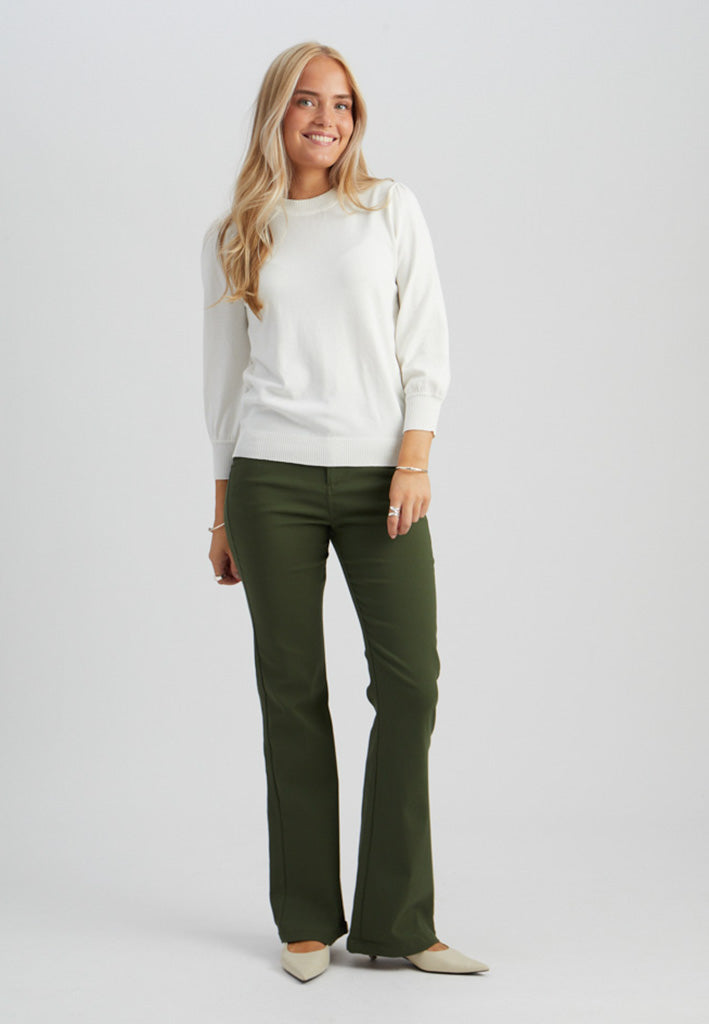 Minus MSCarma MW Flared Pants Pant 3835 Rifle Green