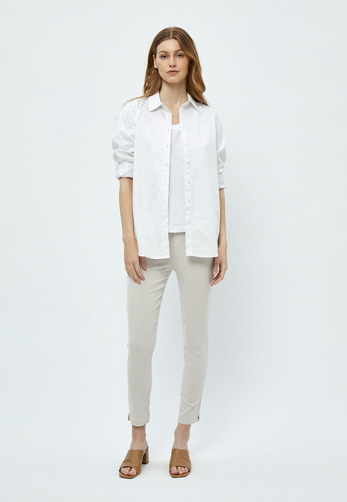 Minus MSCarma Striped 7/8 Pant Pant 0360S Nomad Sand Stripe