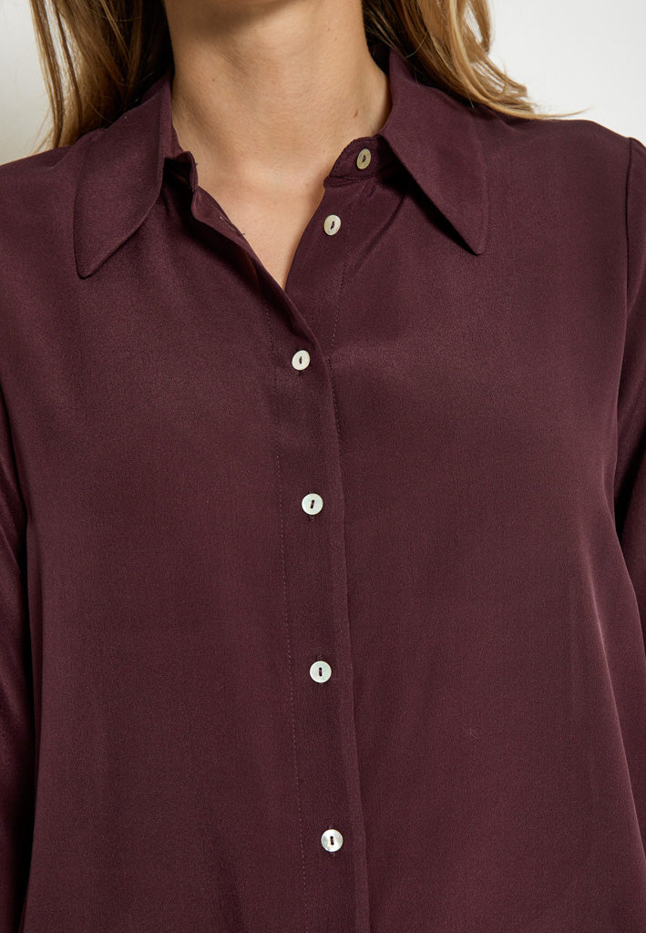 Minus MSCaty Silk Shirt Shirt 0980 Fig