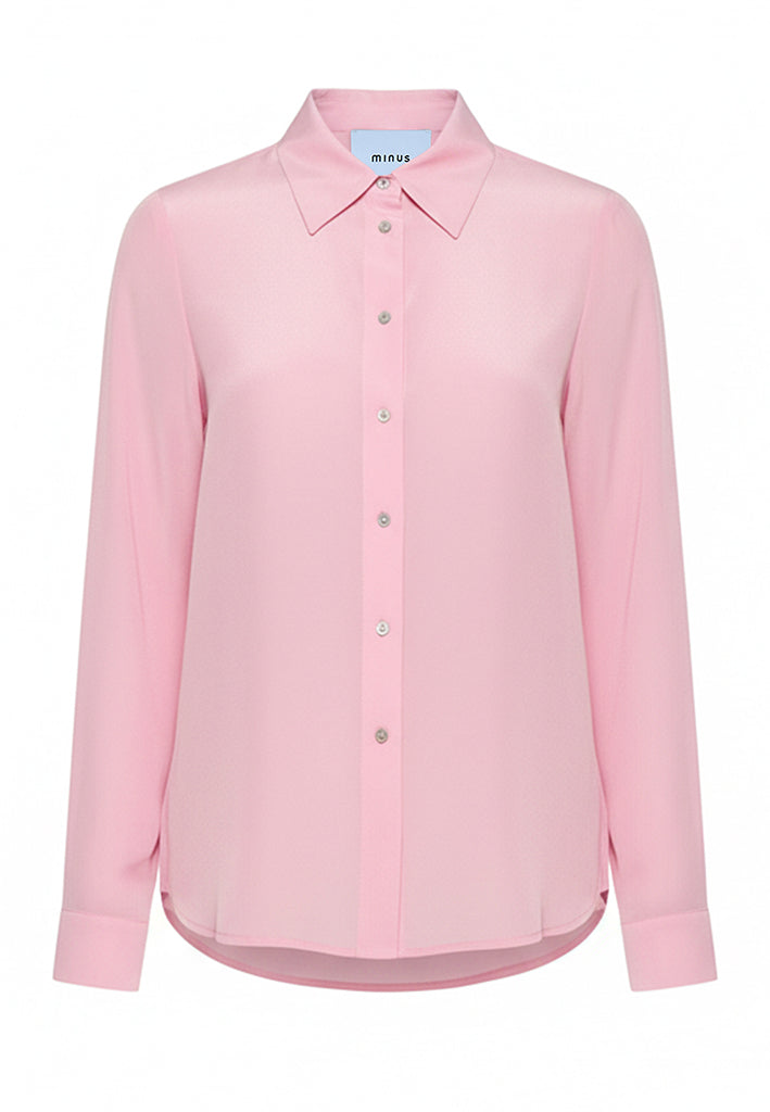 Minus MSCaty Silk Shirt Shirt 4019 Prism Pink