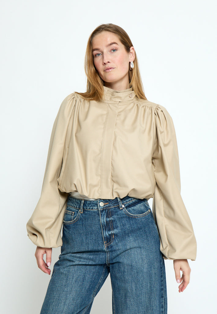 Minus MSCindy Short Jacket Jacket 9015 Sand Gray