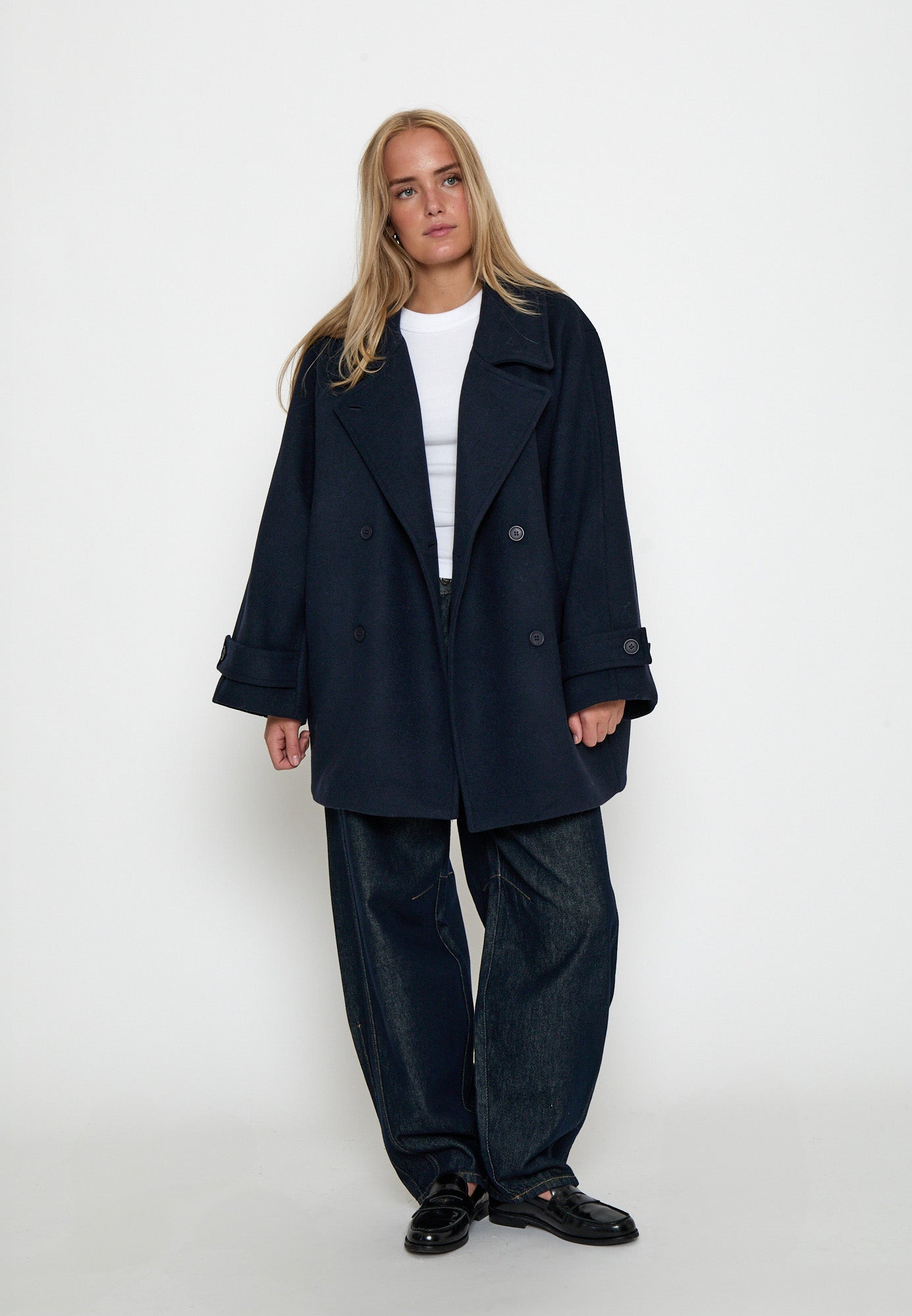 Minus MSColette Coat Coat 2994 Sky Captain