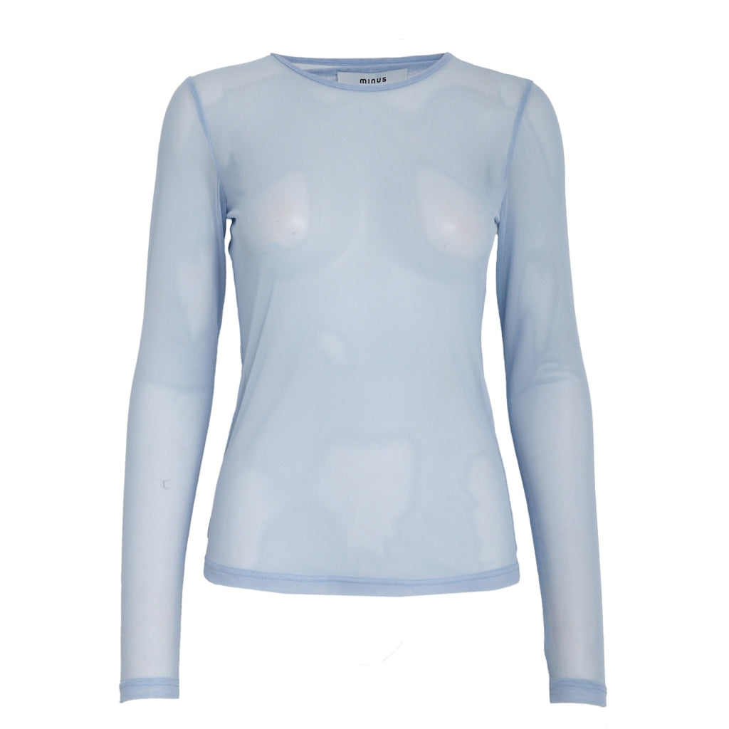 Minus MSDajana Long Sleeve Top Top 2284 Skyway Blue