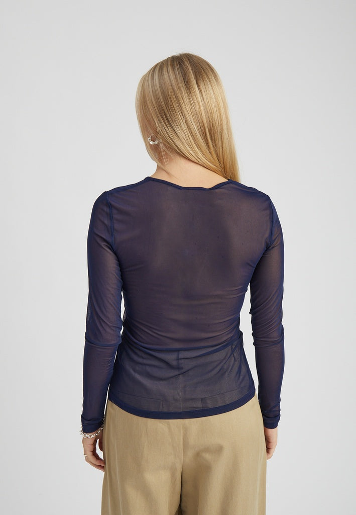 Minus MSDajana Long Sleeve Top Top 2994 Sky Captain