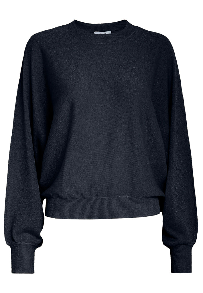 Minus MSDana Metallic Bat Sleeve Pullover Pullover 5270MET Black iris Metal.