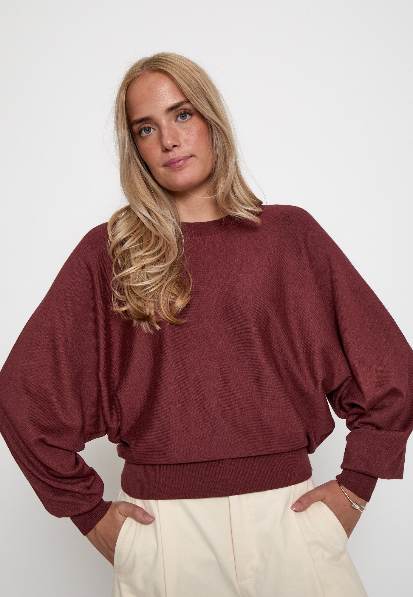 Minus MSDana Pullover Pullover 4009 Andorra Red