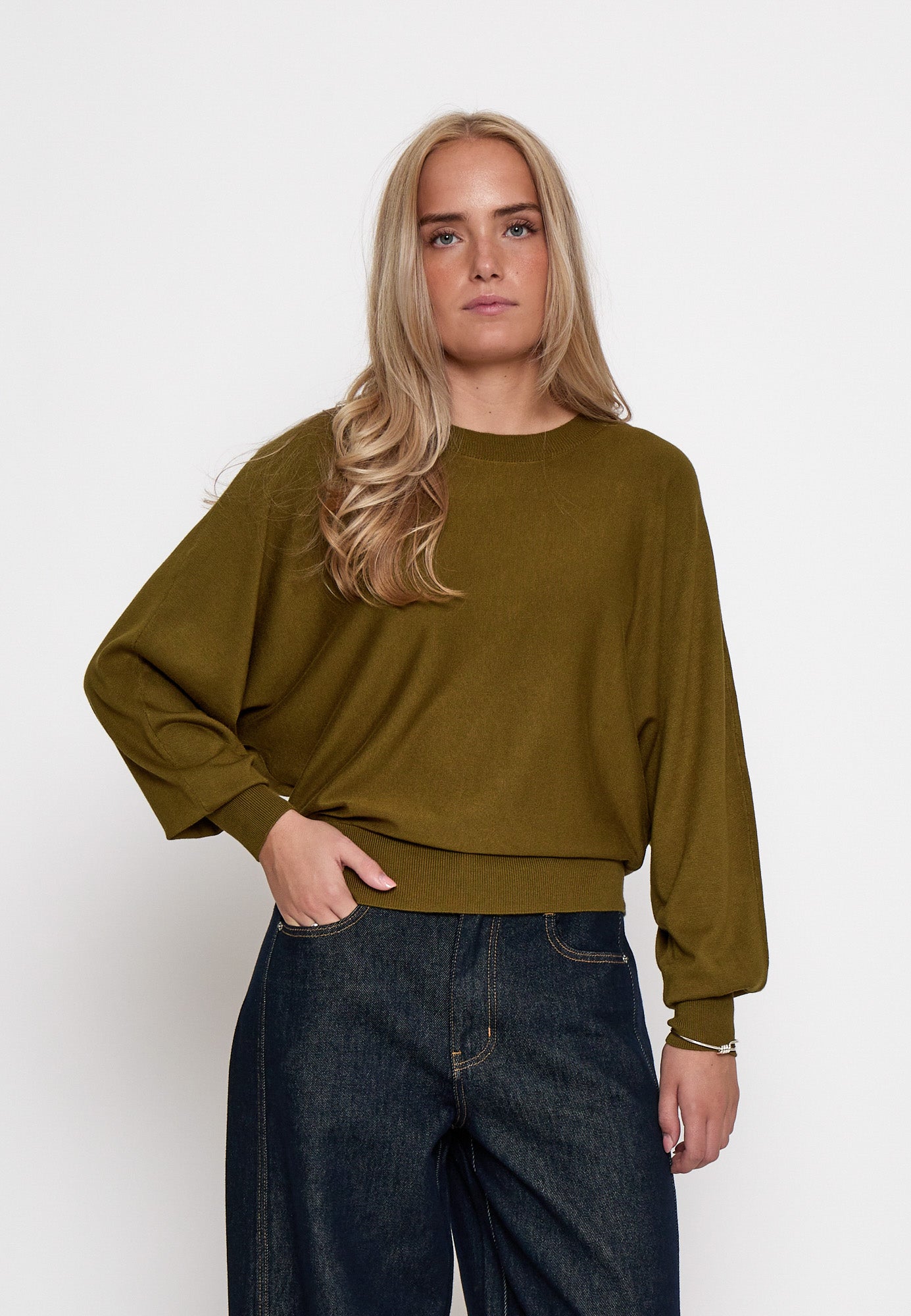 Minus MSDana Pullover Pullover 449 Fir Green