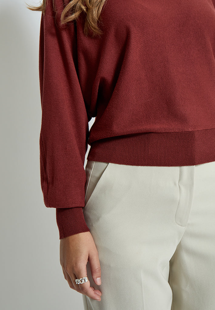 Minus MSDana Pullover Pullover 5061 Madder Brown