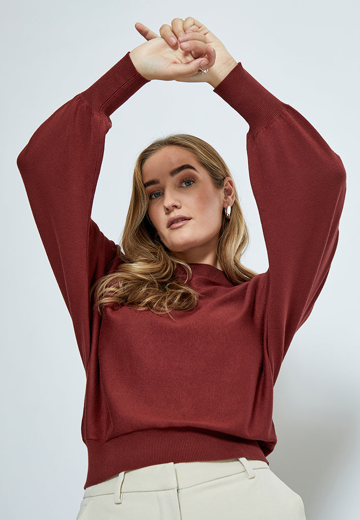 Minus MSDana Pullover Pullover 5061 Madder Brown