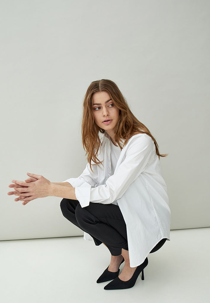 Minus MSDaya MW Pants 7/8 Pant 100 Black