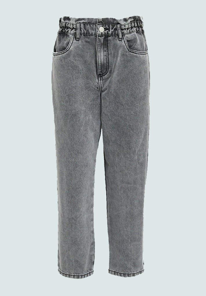 Minus MSDina Nova HW Straight Jeans Jeans 9300 LIGHT GREY WASH