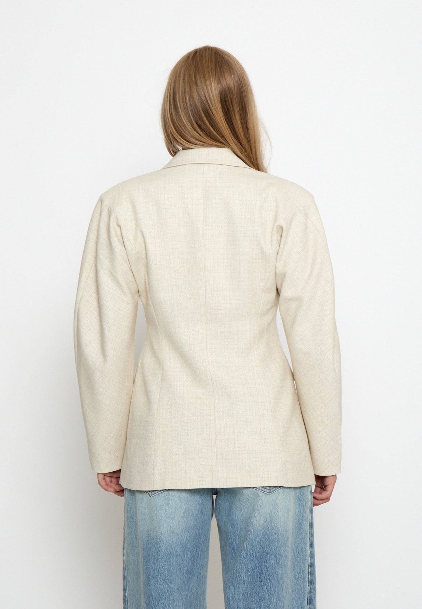 Minus MSEbony Blazer Blazer 9015 Sand Gray