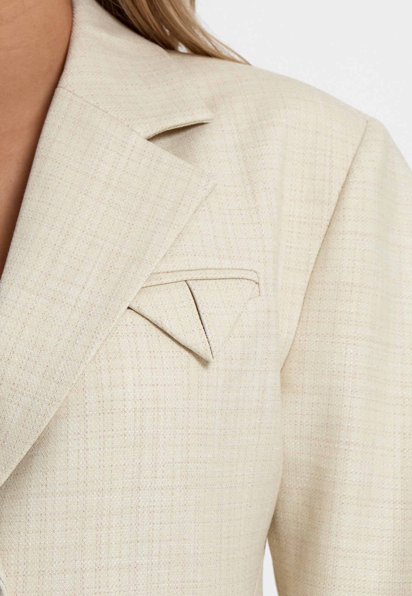 Minus MSEbony Blazer Blazer 9015 Sand Gray