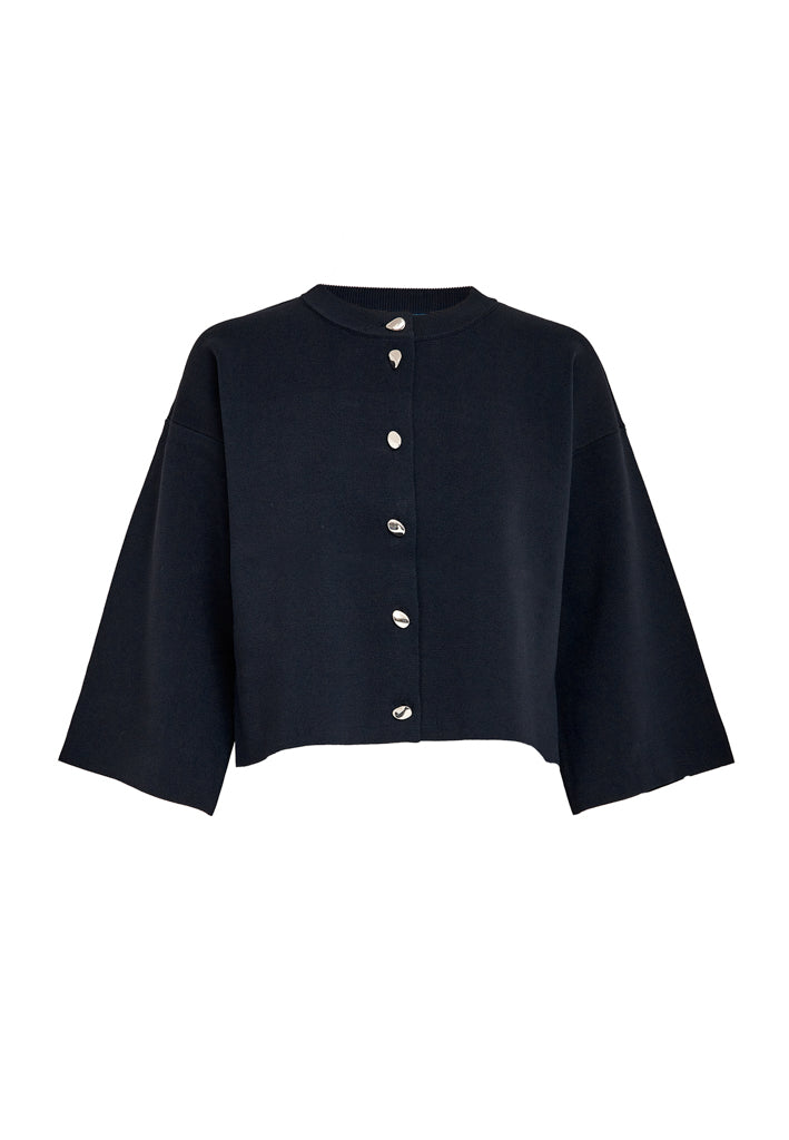 Minus MSElenora Knit Cardigan Cardigans 2994 Sky Captain