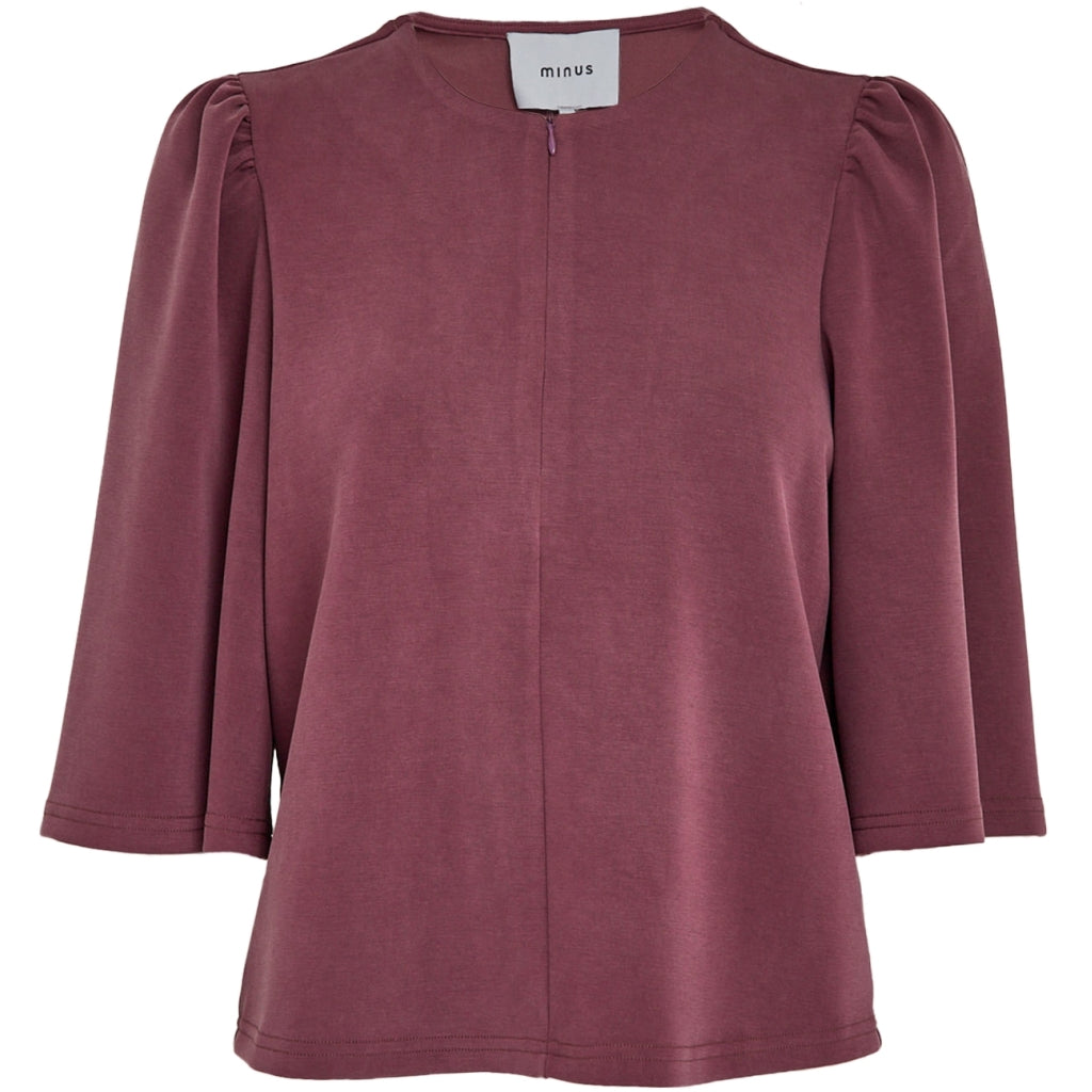 Minus MSElmia T-Shirt T-Shirt 713 Fudge Purple