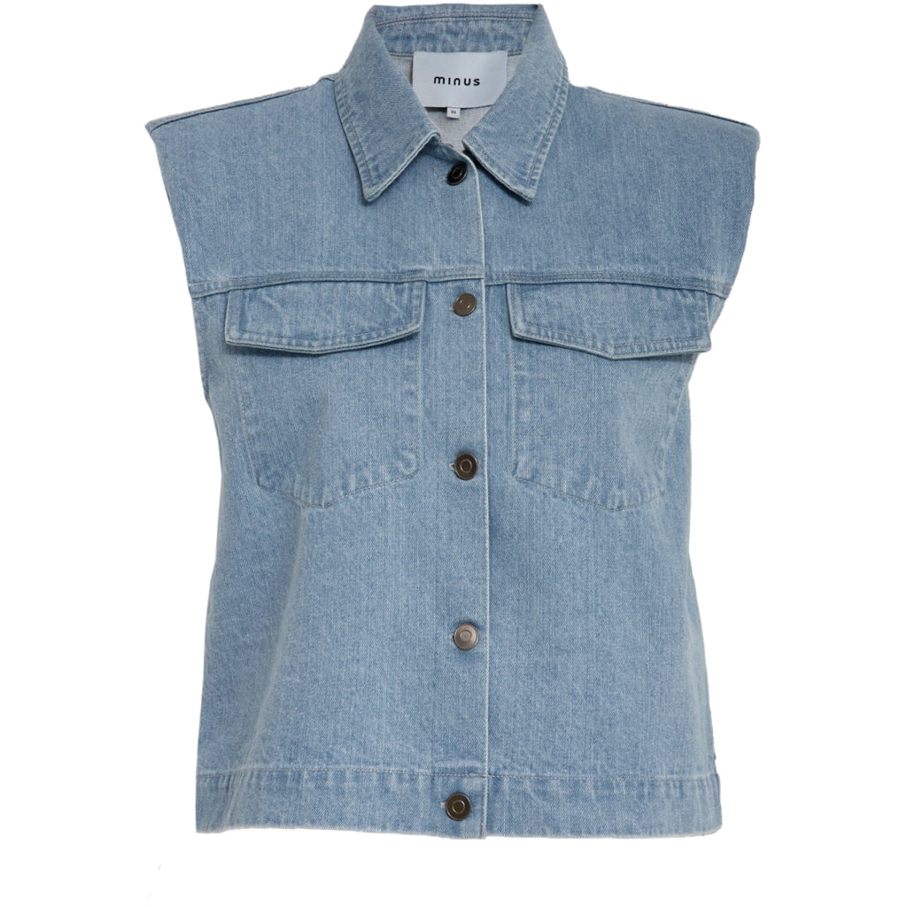 Minus MSEmilia Vest Vest 001 Light Denim