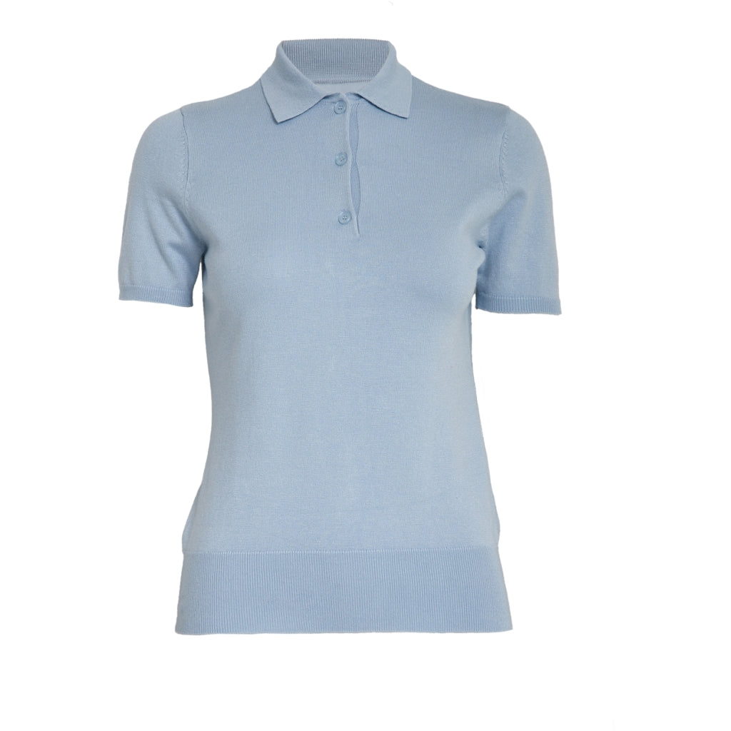 Minus MSEvania Polo Knit Pullover Pullover 2284 Skyway Blue