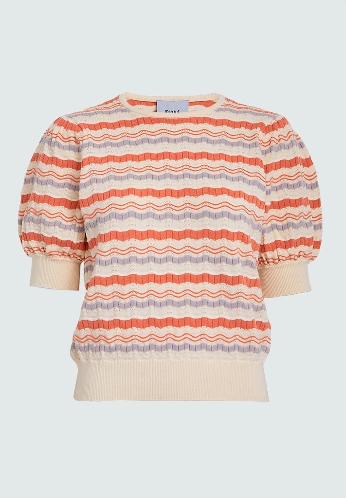 Minus MSEvira Knit T-Shirt Pullover 641 Dubarry