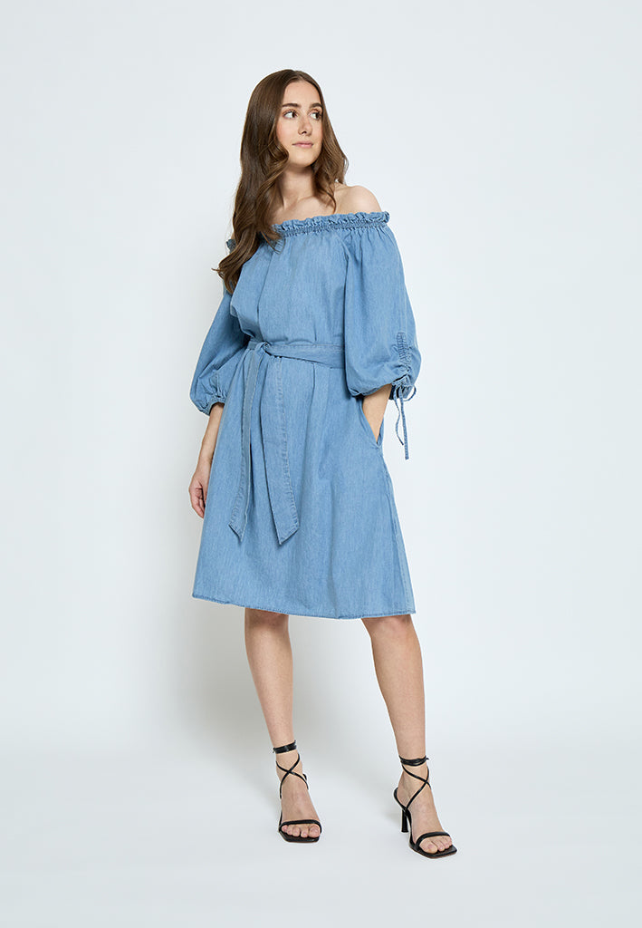 Minus MSFelicia Dress Dress 001 Light Denim