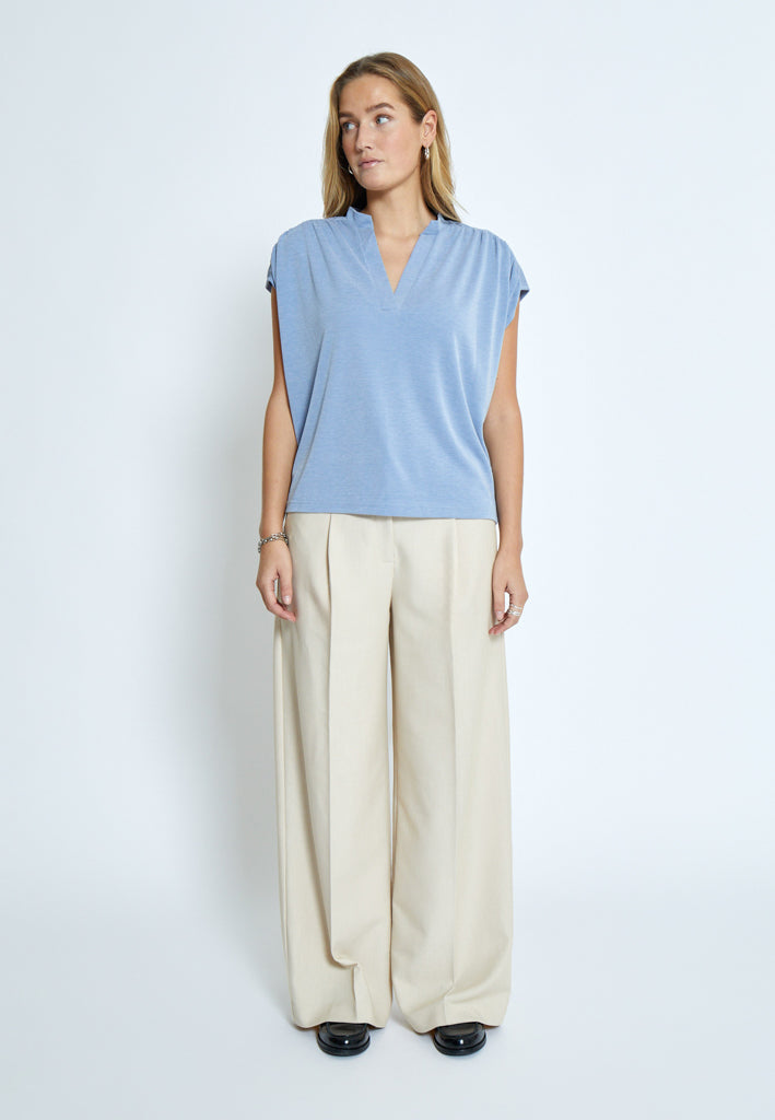 Minus MSFiba Modal T-Shirt T-Shirt 1048 Ice Blue