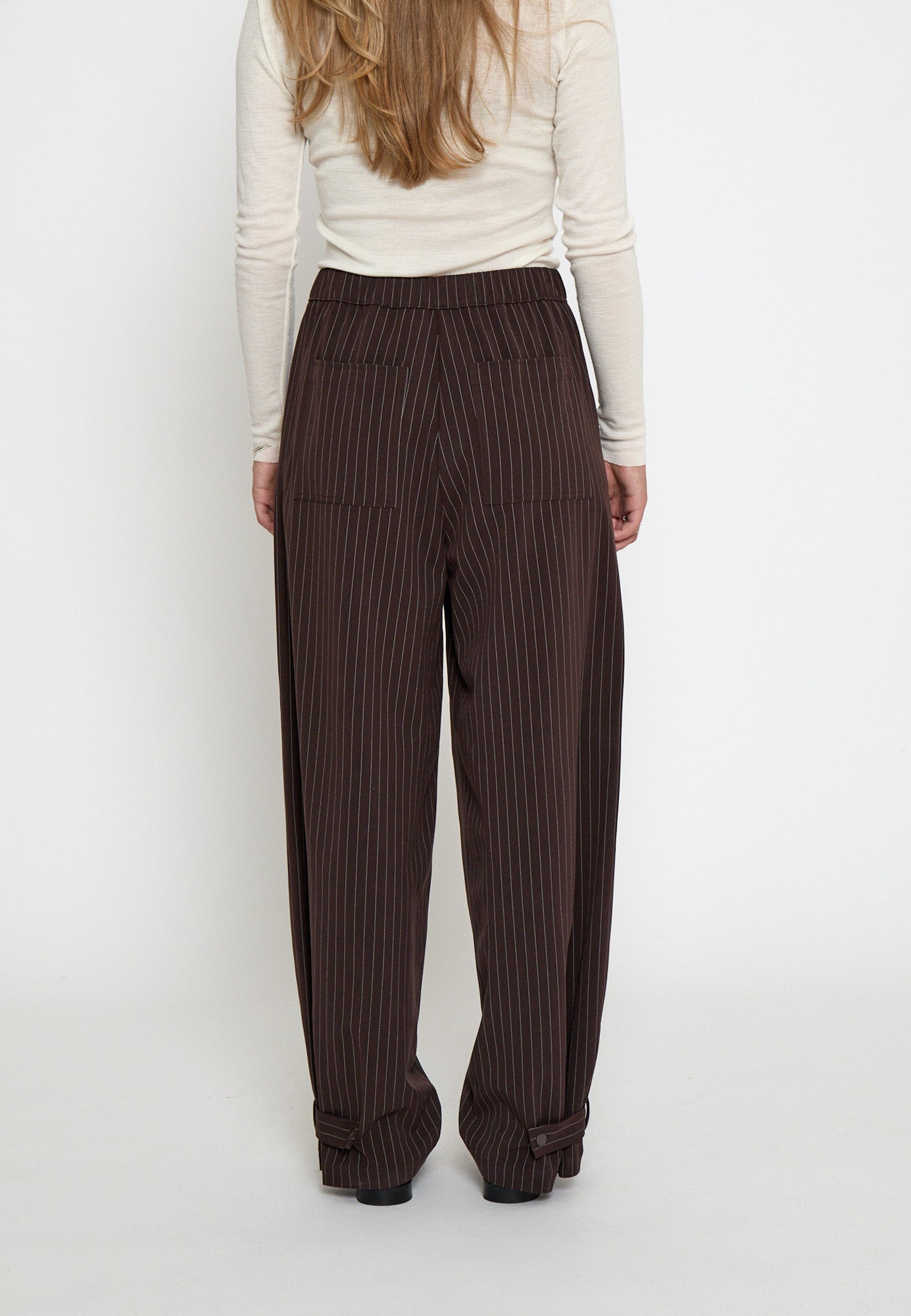 Minus MSFilippa Mid Waist Pant Pant 3681 Tiramisu