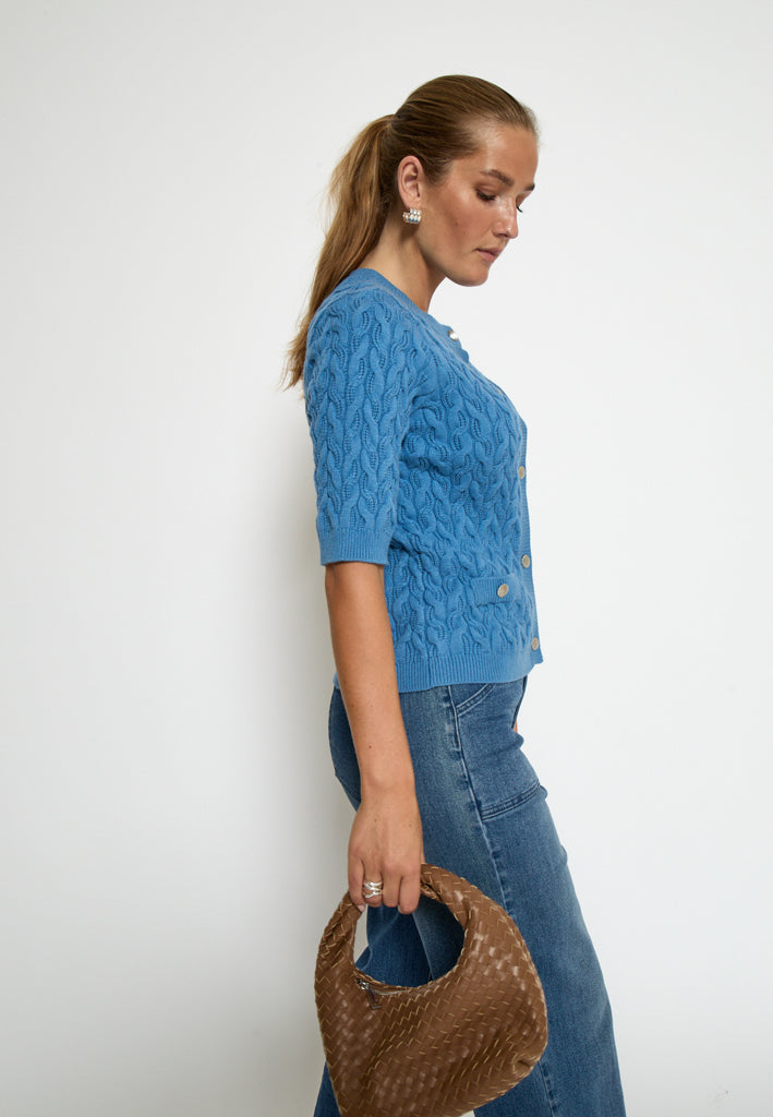 Minus MSFilucca Knit Cardigan Cardigans 1988 Parisian Blue
