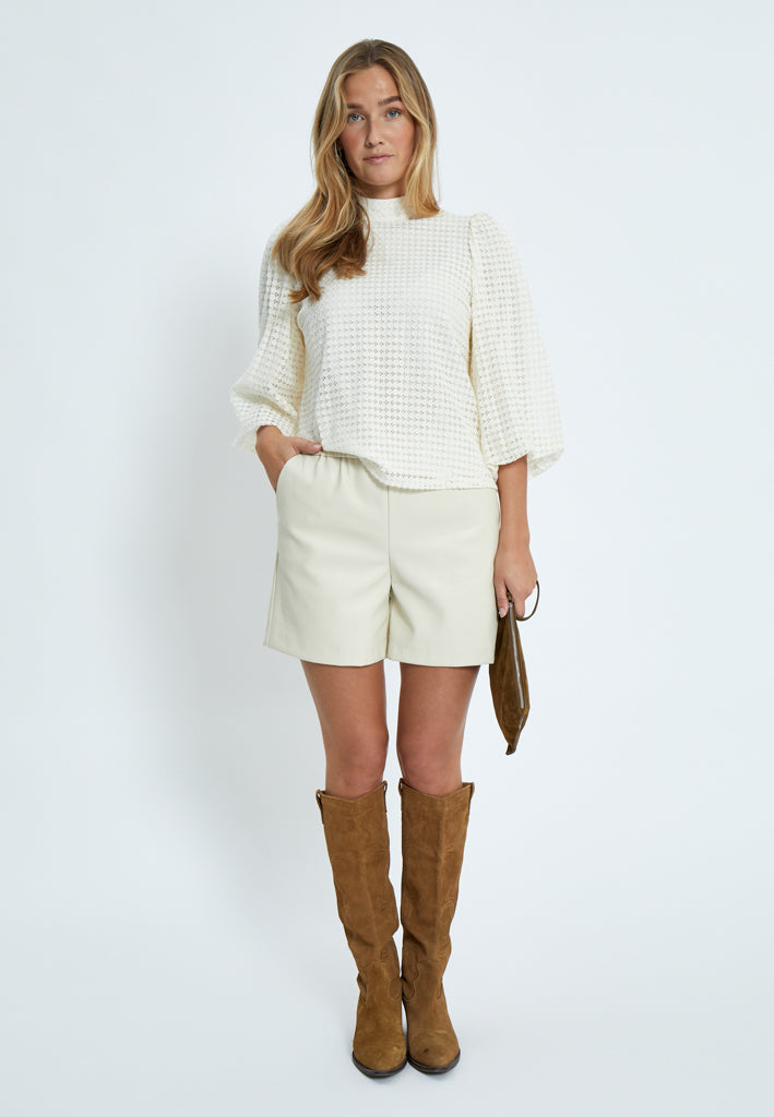 Minus MSFiora Blouse Blouse 0175 Light Birch