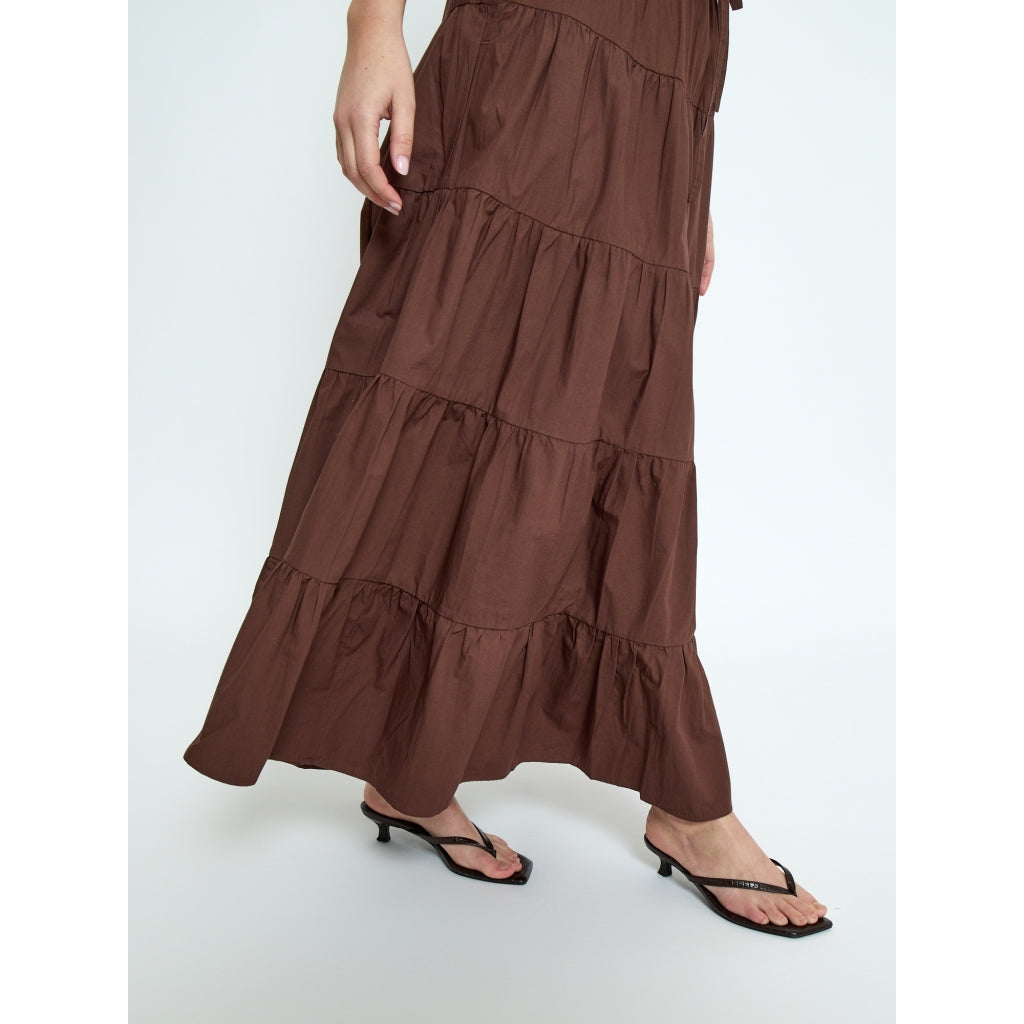 Minus MSFreya Maxi Skirt Skirt 5065 Chestnut