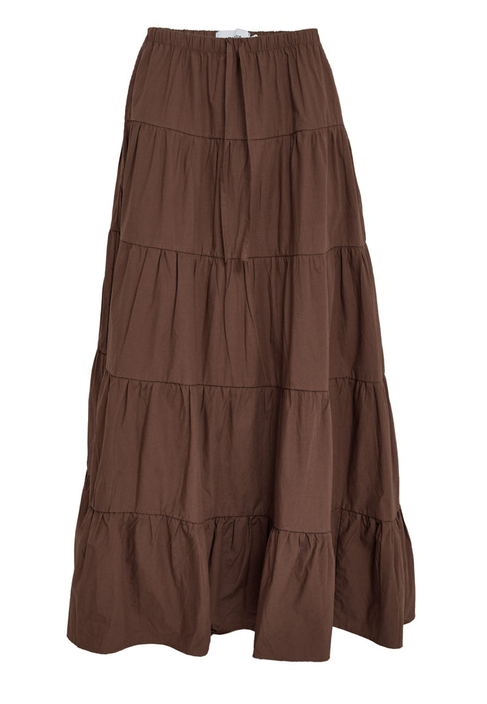 Minus MSFreya Maxi Skirt Skirt 5065 Chestnut
