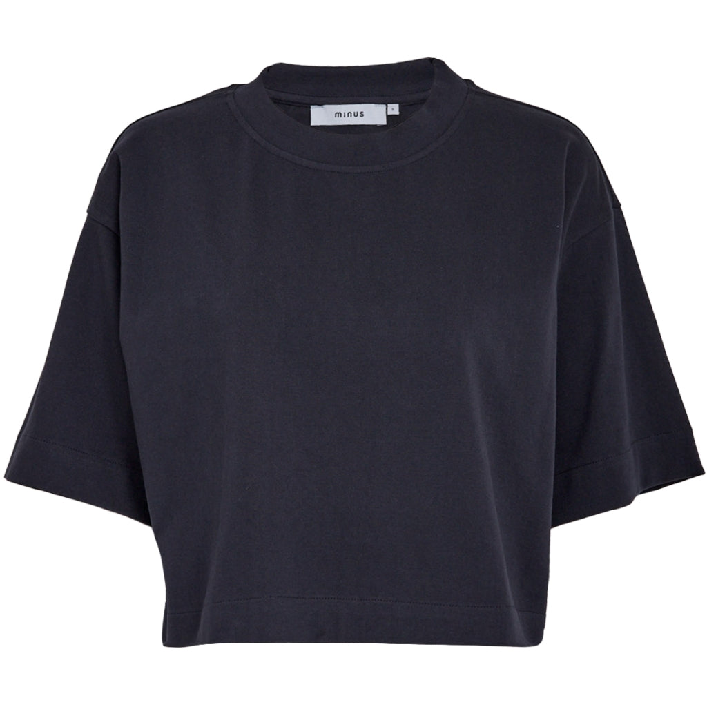 Minus MSGamma Cropped GOTS T-shirt T-Shirt 2994 Sky Captain