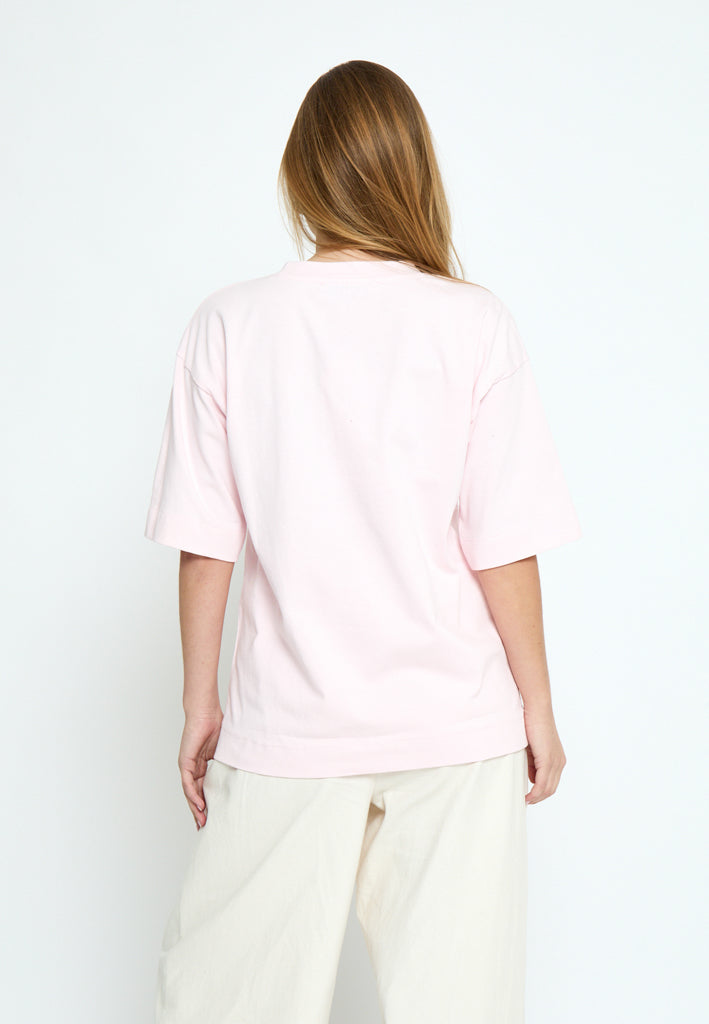 Minus MSGamma GOTS Long T-Shirt T-Shirt 4036 CHERRY BLOSSOM