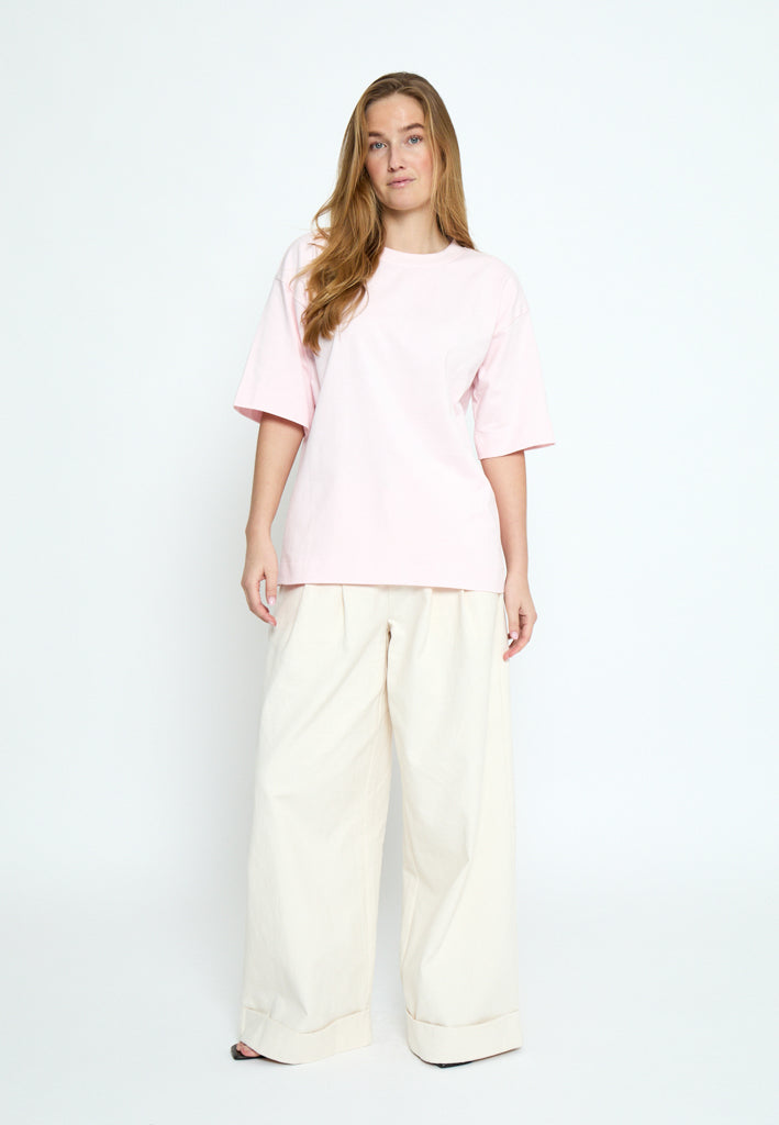 Minus MSGamma GOTS Long T-Shirt T-Shirt 4036 CHERRY BLOSSOM