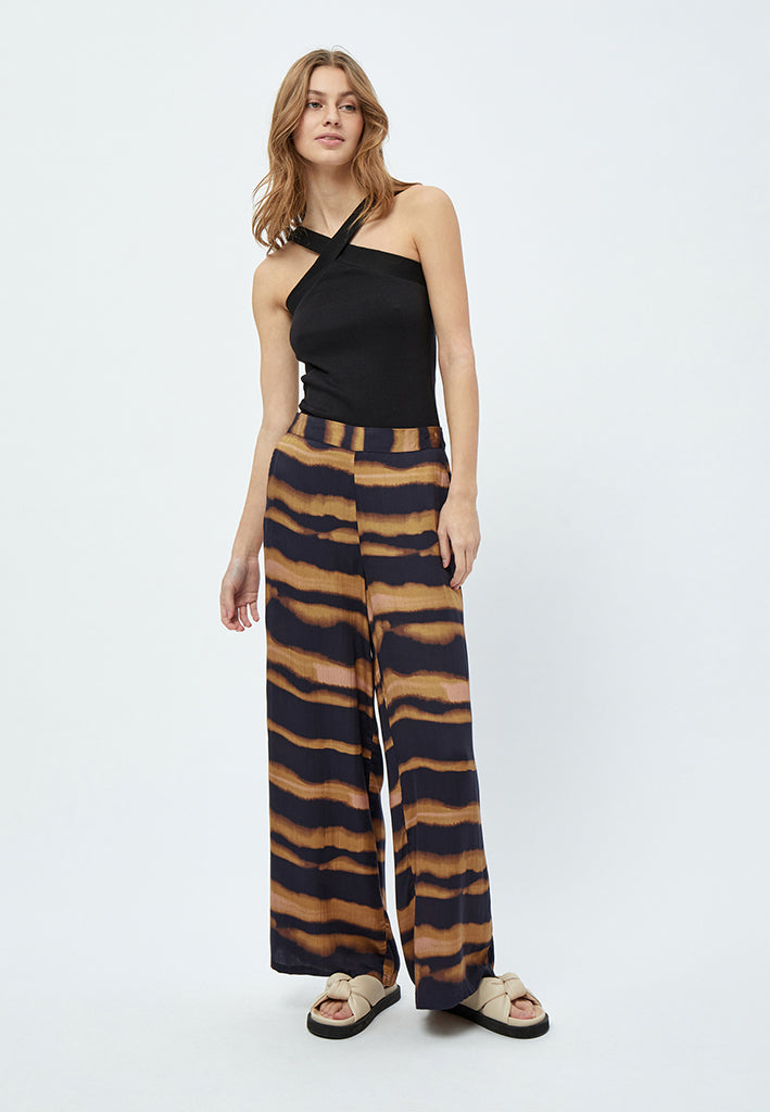 Minus MSGavia Pants Pant 5440P Sun Baked Brown Print