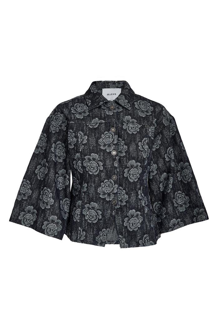 Minus MSHeather Shirt Shirt 006 Dark Denim