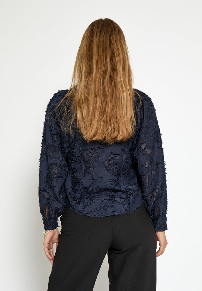 Minus MSHollie Blouse Blouse 2994 Sky Captain
