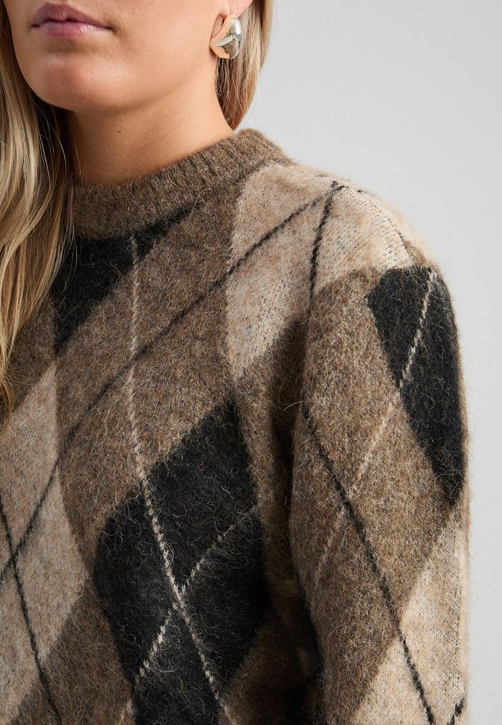 Minus MSInara RWS Knit Pullover Pullover 9015 Sand Gray