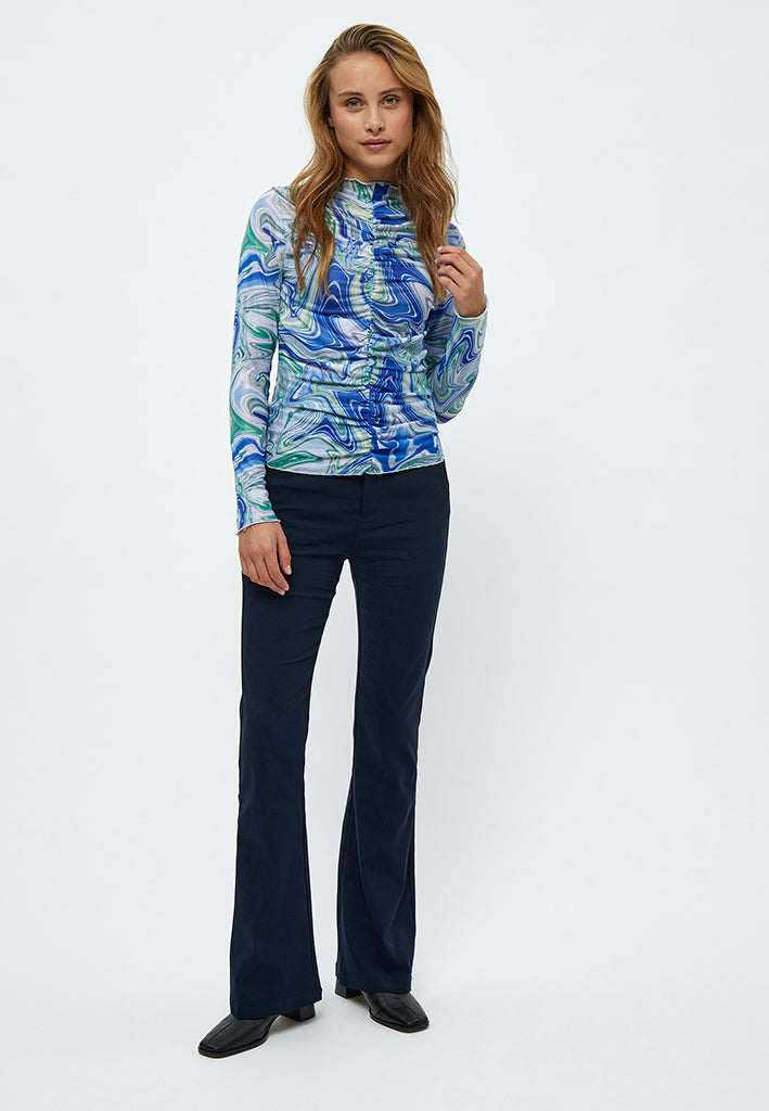 Minus MSJamia Long Sleeve T-Shirt T-Shirt 3031P Lime Green Swirl PR