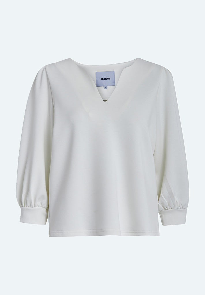 Minus MSJamila V Blouse Blouse 0175 Light Birch